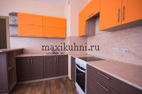 Кухня Теплый Оранж  фото