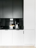 Кухня Черно-белая глянец  фото